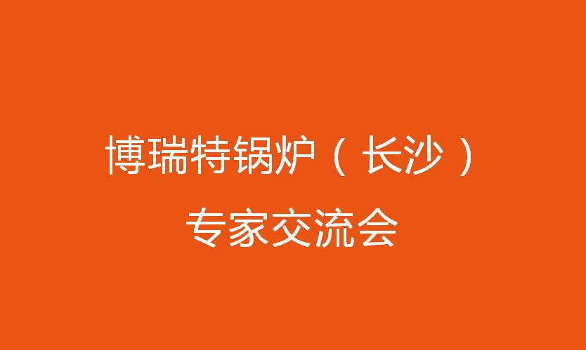 博瑞特鍋爐（長沙）專家交流會圓滿落幕！